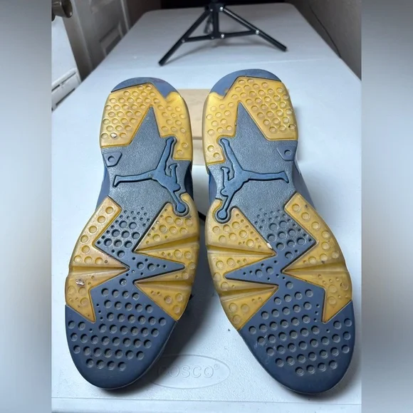 Air Jordan 6 Retro Diffused Blue Sz 11.5 384664-400 Men’s Sneakers OG Rare MJ - Picture 7 of 11